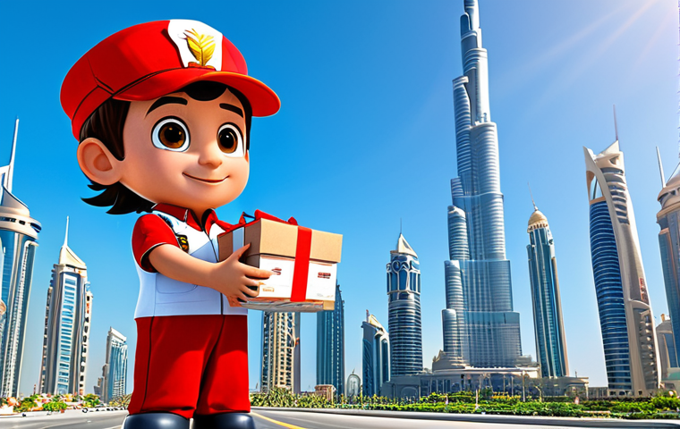 Jett Delivering a Package**
"Jett from Super Wings delivering a package in front of the Burj Khalifa in Dubai, UAE. Jett is fully clothed, wearing his signature red and white uniform. The background shows a sunny day with clear skies. Professional illustration, bright colors, family-friendly, safe for work, perfect anatomy, correct proportions, well-formed hands, proper finger count, appropriate content, professional."
**